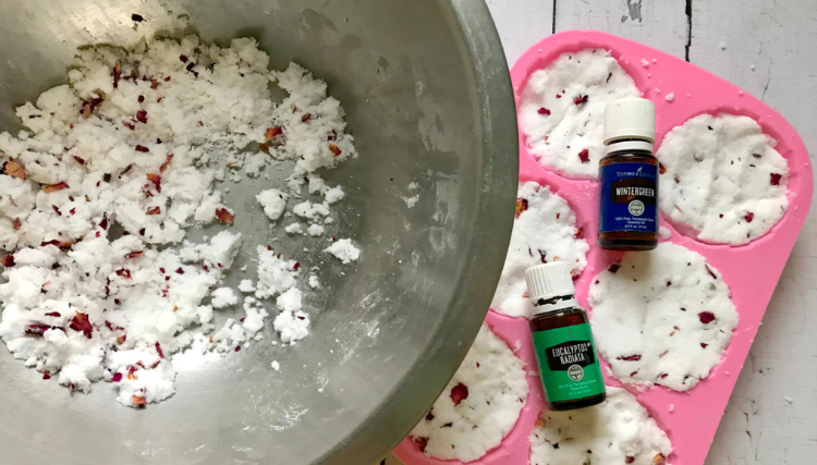 Basic aromatherapy shower steamer recipe