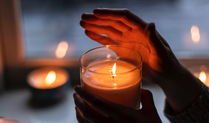 What are the functions of scented candles