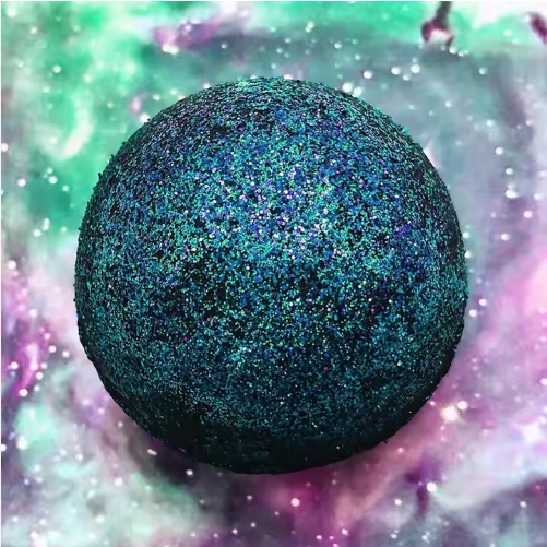 Customizable Shimmer Bath Bomb